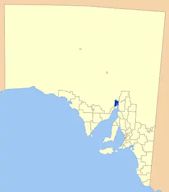 Location of the City of Port Augusta