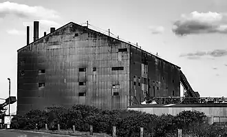 Iron ore pelletizing plant