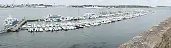 The port of Pen Mané, in Locmiquélic