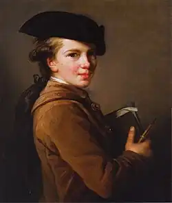 The Artist's Brother Étienne Vigée as schoolboy (1773) by Élisabeth Vigée Le Brun