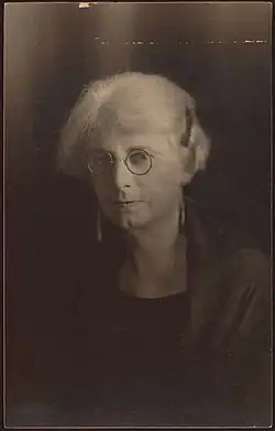 Portrait of Dora Wilcox by May Moore, 1926