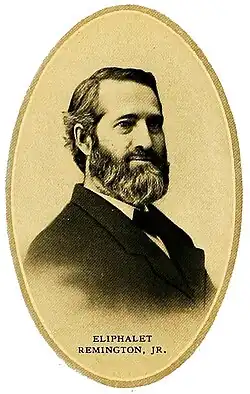 Portrait of Eliphalet Remington III from 1912