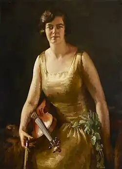 Painting by James P. Barraclough, 1929
