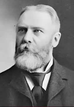 James Parkyn, financier and president of the school[AI&nbsp;upscaled&nbsp;image]