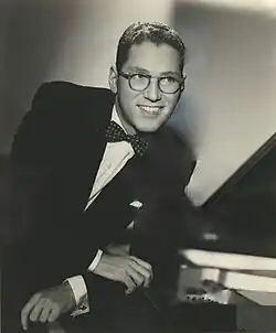 Black-and-white photograph of Lehrer