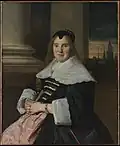 Portrait of a Woman by Frans Hals (c. 1650)