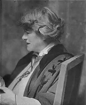 Portrait photograph of Terry, 1915