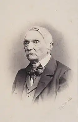 An 1870 photograph of Fredro