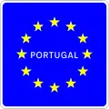 European Union member country border limit