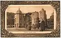Post card of Fingask Castle, N.B., sent from Errol to Oxford, franked 15 August 1910.