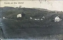1922 postcard of Visole