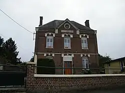 The town hall in Potte