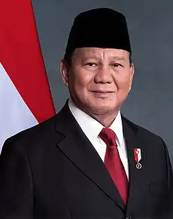 Indonesia President Prabowo Subianto