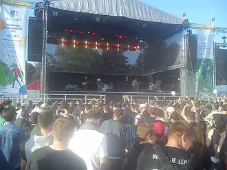 Prago Union performing in 2017