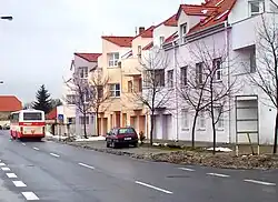 Street in Prague-Šeberov