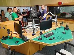 Studio Reginy DAB Praha v Národním domě (2018).