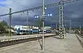 Looking south east towards the depot