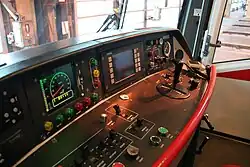 Prague Metro, M1 driver panel