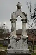 Headstone, taken 11 March 2016