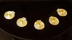 Gold necklace, Urnfield culture, Belgium, c. 1000 BC