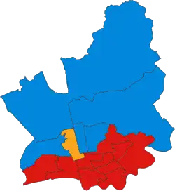 2021 results map