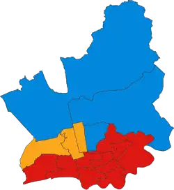 2022 results map