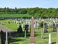 Andrew Meikle, George Rennie and John Rennie are buried here