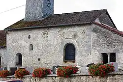 The church in Prez-sur-Marne