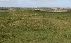 Ashen Hill barrow cemetery: a group of eight round barrows 500 m southeast of Harptree Lodge