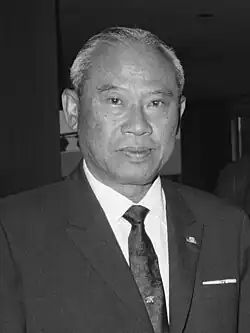 Prime Minister Thanom, Prime Minister of Thailand, of Hainamese Han ancestry