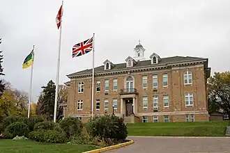 Prince Albert Courthouse, built in 1927
