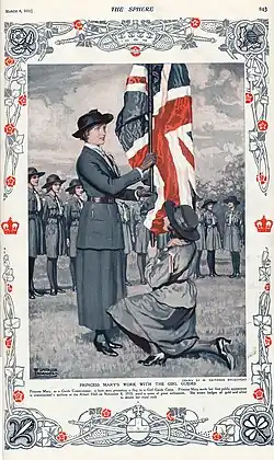 Image 14Princess Mary and Girl Guides, 1922 (from Girl Guides)