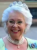 Princess Christina, Mrs. Magnuson, wearing her order.