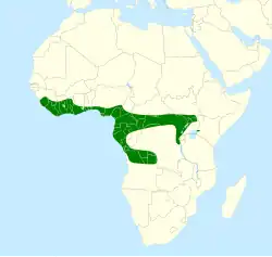 Map of range