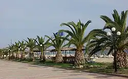View of Flogita promenade