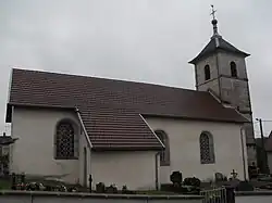 The church in Provenchère