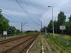 Train station in Jaśkowice
