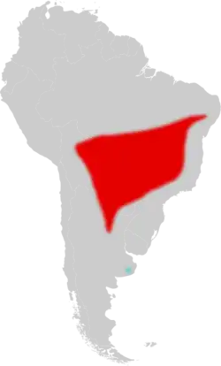Map of range