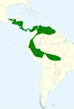 Map of range