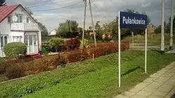Pułankowice train stop