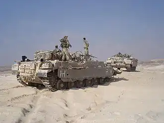 IDF Puma. Puma is a heavy armed engineering vehicle, used to transfer Combat Engineering Corps through minefields or a hostile urban terrain.