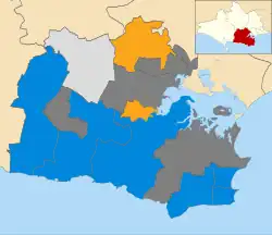 2006 results map