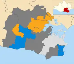 2007 results map
