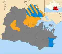 2008 results map