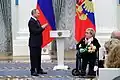 Presentation of the star of Hero of Labour of the Russian Federation, 28 April 2017