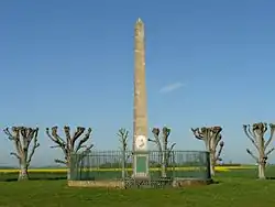 The Battle of Ivry monument