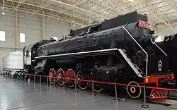 QJ-0004 on display at the China Railway Museum