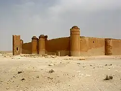 Qasr al-Hayr al-Sharqi in Syria, dated to 728[59]