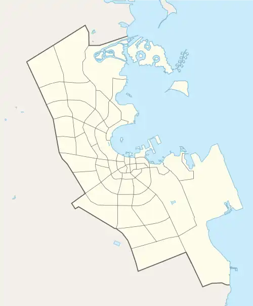 Al Tarfa is located in Doha