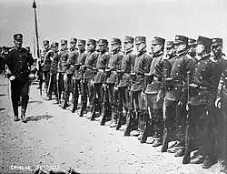Qing soldiers of a New Army unit in 1905.